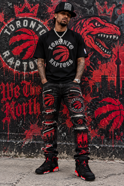*TORONTO RAPTORS* Original Fit Trucker Mesh Style Snapback Hats by Mitchell & Ness (Rare Promo Sample)