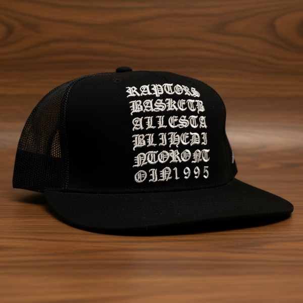*TORONTO RAPTORS* Original Fit Trucker Mesh Style Snapback Hats by Mitchell & Ness (Rare Promo Sample)