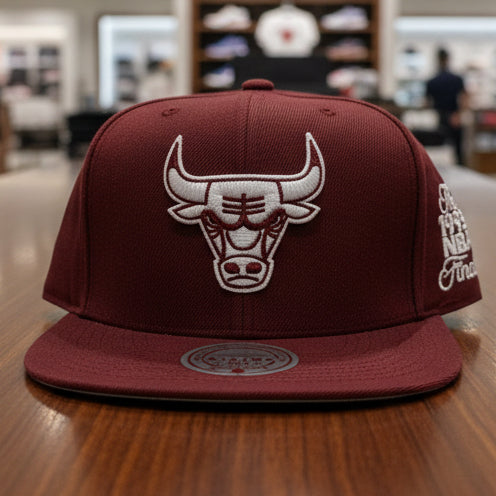 *Chicago Bulls* ~Original Fit SnapBack Hats by Mitchell & Ness~