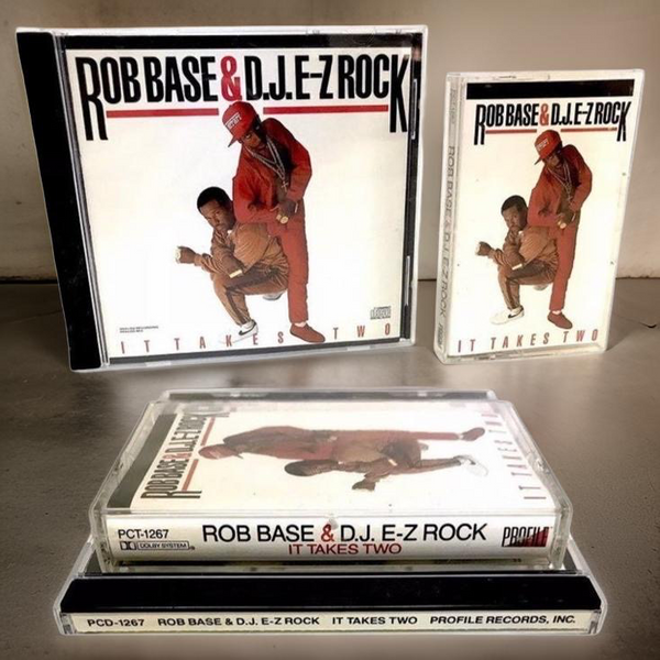 •ROB BASE & D.J. E-Z ROCK - IT TAKES TWO• (1988) (CASSETTE & CD AVAILABLE) (ORIGINAL PRESSINGS)