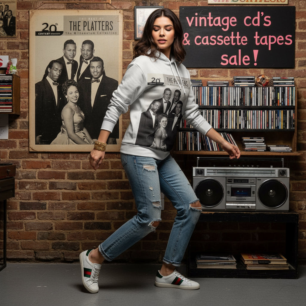 •THE PLATTERS - THE BEST OF• ~1999 MILLENNIUM COLLECTION~ (CASSETTE TAPE)