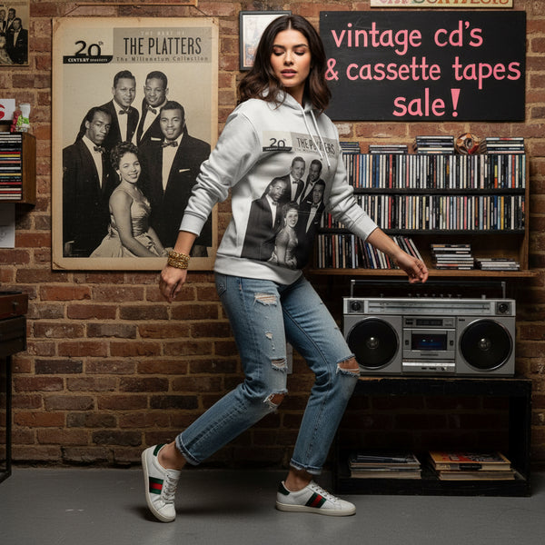 •THE PLATTERS - THE BEST OF• ~1999 MILLENNIUM COLLECTION~ (CASSETTE TAPE)