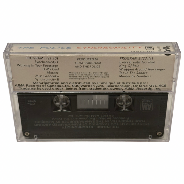 •THE POLICE - SYNCHRONICITY• ~1983 OG CANADIAN REPRESSINGS~ (CD & CASSETTE TAPE)