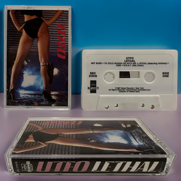 •UTFO ~ LETHAL• ~1987 OG PRESSING~ (CASSETTE TAPE)