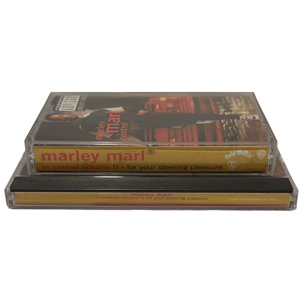 •MARLEY MARL - IN CONTROL VOL II - FOR YOUR STEERING PLEASURE• ~1991 OG PRESSINGS~ (CD & CASSETTE TAPE)