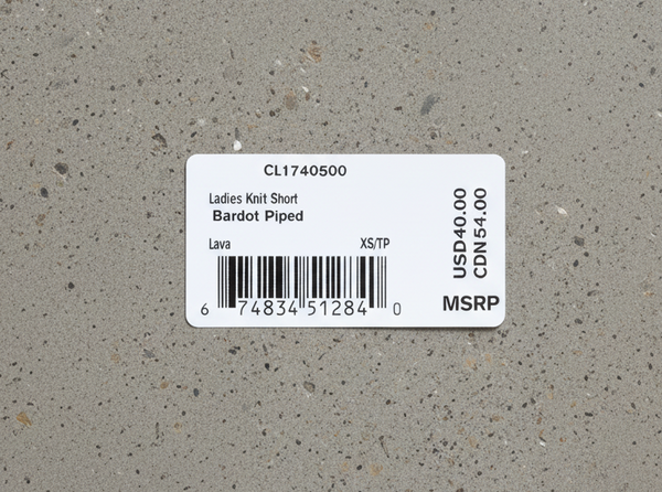 *CROOKS & CASTLES* (ORANGE) ~BARDOT PIPED~ BOOTY SHORTS FOR WOMEN