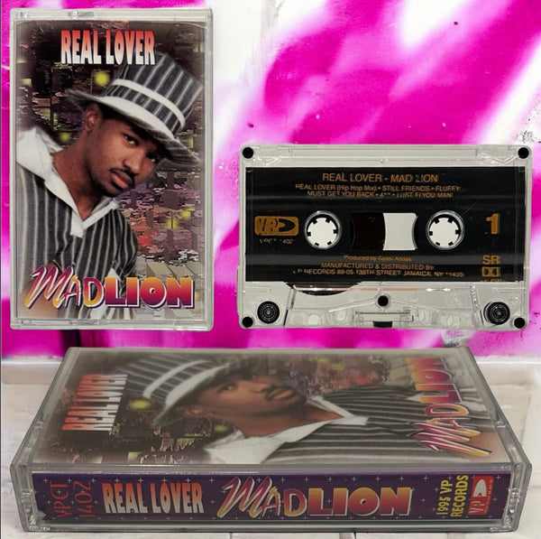 •MAD LION - REAL LOVER• ~1995 OG PRESSING~ (CASSETTE TAPE)