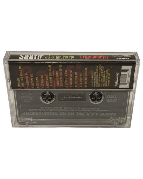 •SAAFIR A.K.A. MR. NO NO - TRIGONOMETRY• ~1998 OG PRESSING~ (CASSETTE TAPE)
