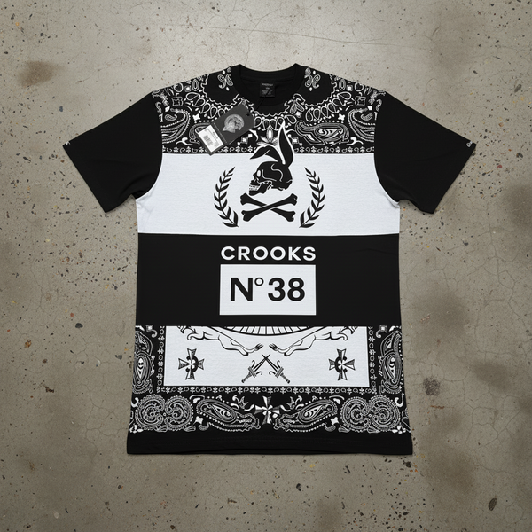 *CROOKS & CASTLES* ~Skull Bunny Crooks No. 38~ fancy tee