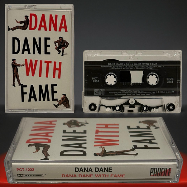 •DANA DANE - DANA DANE WITH FAME• ~1987 OG PRESSING~ (CASSETTE TAPE)