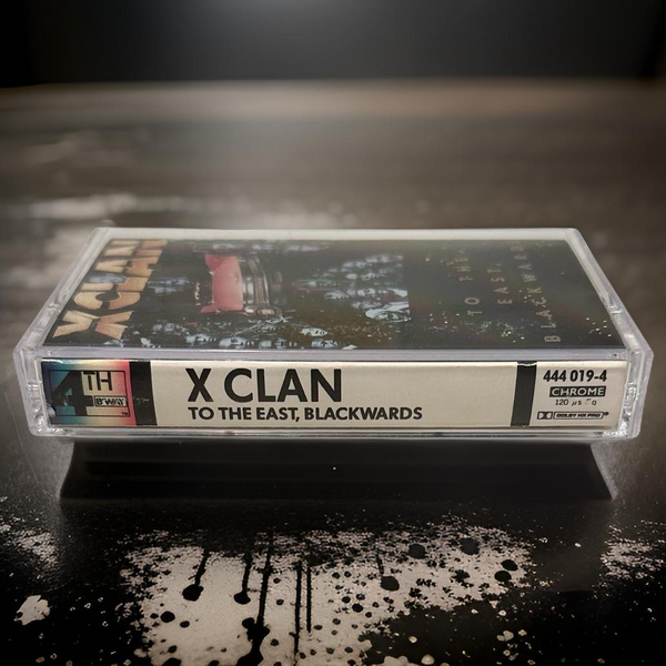 •X-CLAN - TO THE EAST BLACKWARDS• ~1990 OG PRESSING~ (CASSETTE TAPE)