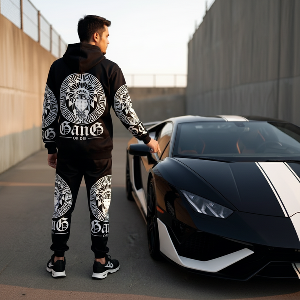 *CHIEF V3R$@C3* ~GANG OR DIE~ JOGGER TRACKSUITS (FLEECY SOFT LINED)