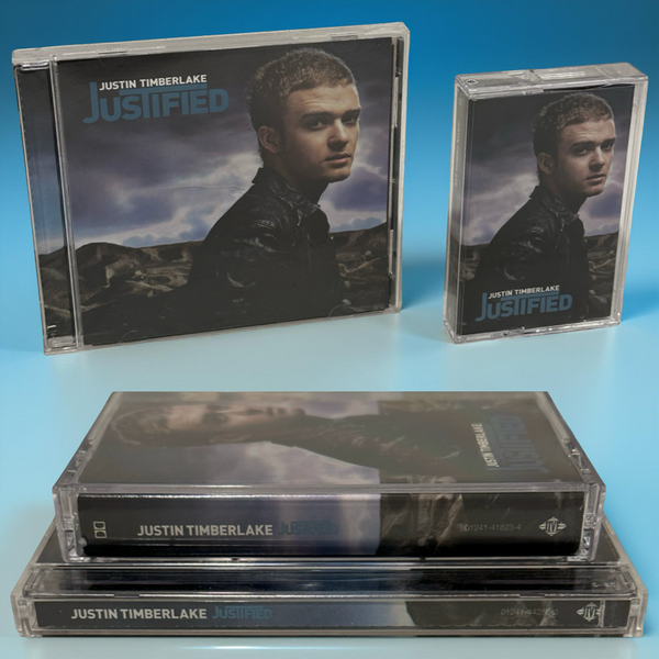 •JUSTIN TIMBERLAKE - JUSTIFIED• ~2002 OG PRESSINGS~ (CD & CASSETTE TAPE)