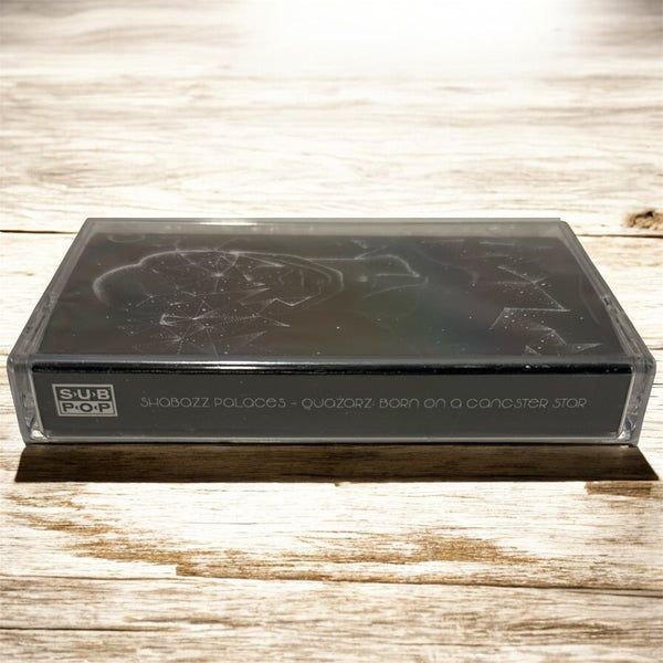 •SHABAZZ PALACES ~ QUAZARZ: BORN ON A GANGSTER STAR• ~2017 SEALED OG PRESSING~ (CASSETTE TAPE)