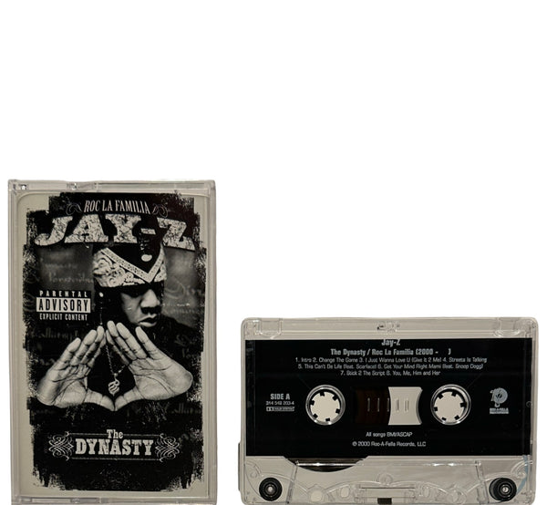 •JAY-Z - THE DYNASTY ROC LA FAMILIA• ~2000 OG PRESSINGS~ (CASSETTE TAPE)