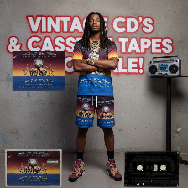 •LEADERS OF THE NEW SCHOOL - T.I.M.E. (THE INNER MIND’S EYE)• ~1993 OG CANADIAN PRESSING~ (CASSETTE TAPE) (BLACK SHELL)