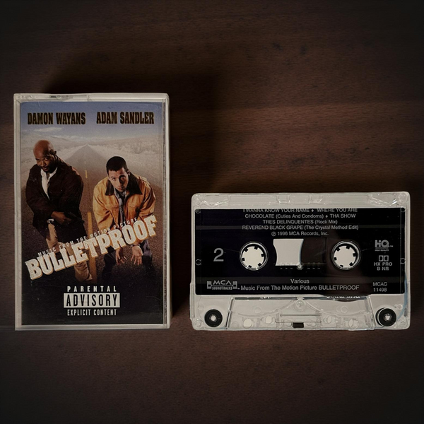 •MUSIC FROM THE MOTION PICTURE - BULLETPROOF• ~1996 OG PRESSING~ (CASSETTE TAPE)