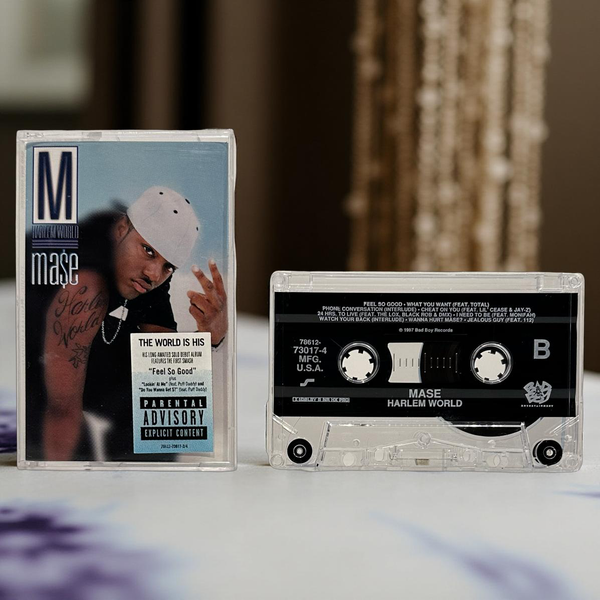 •MASE ~ HARLEM WORLD• ~1997 OG PRESSING~ (CASSETTE TAPE)
