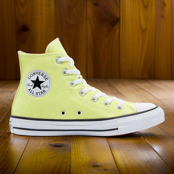 CONVERSE ~Chuck Taylor All Star High Tops~ (Yellow/White) (Unisex) ~Size 9~ (Men’s size)