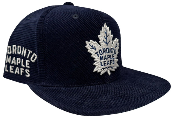 *Toronto Maple Leafs* ~corduroy~ snapback hat by Mitchell & Ness