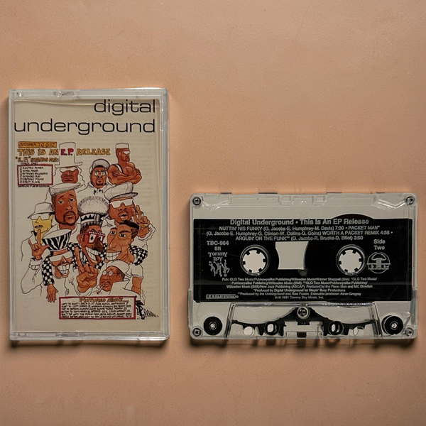 •DIGITAL UNDERGROUND ~ THIS IS AN EP RELEASE• ~1991 OG PRESSING~ (CASSETTE TAPE) (4)