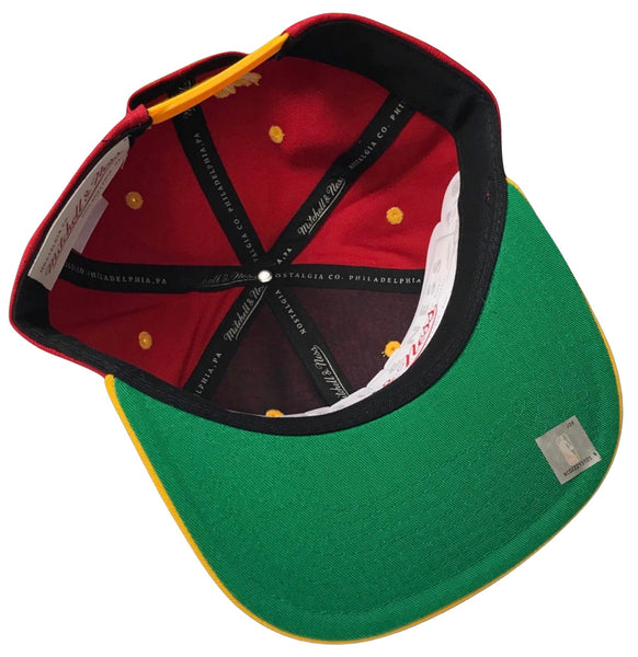 *Atlanta Hawks* snapback hats by Mitchell & Ness (Chenille Embroidered)