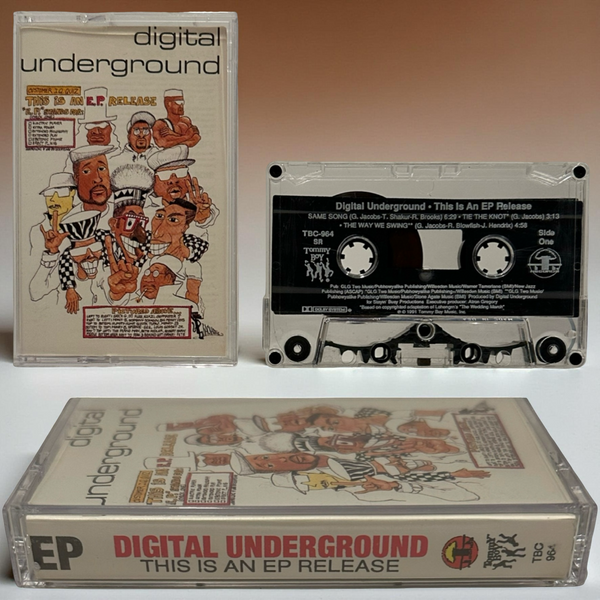 •DIGITAL UNDERGROUND - THIS IS AN EP RELEASE• ~1991 OG PRESSING~ (CASSETTE TAPE)