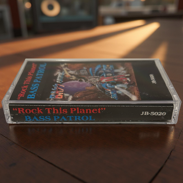 •BASS PATROL - “ROCK THIS PLANET”• ~1988 OG PRESSING~ (CASSETTE TAPE)