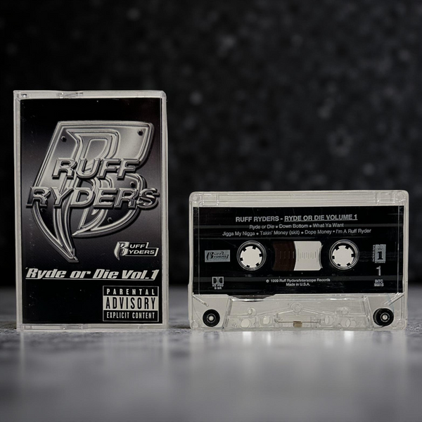 •RUFF RYDERS - RYDE OR DIE VOLUME 1• ~1999 OG PRESSING~ (CASSETTE TAPE)