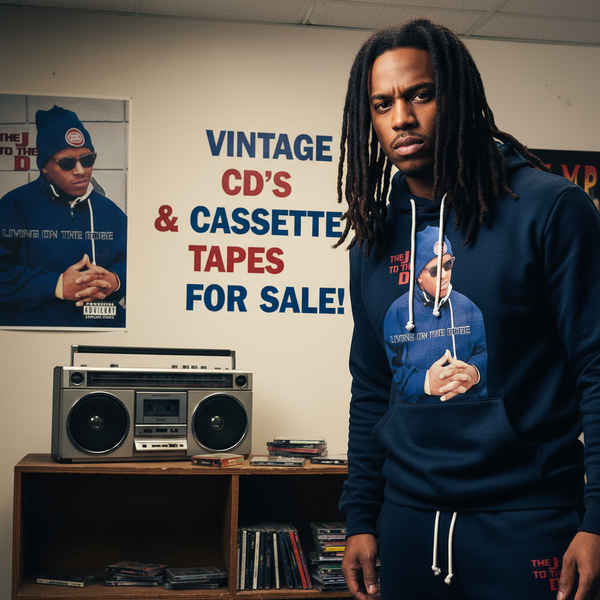 •THE J TO THE D - LIVING ON THE EDGE• ~1991 OG PRESSING~ (SEALED) (CASSETTE TAPE)