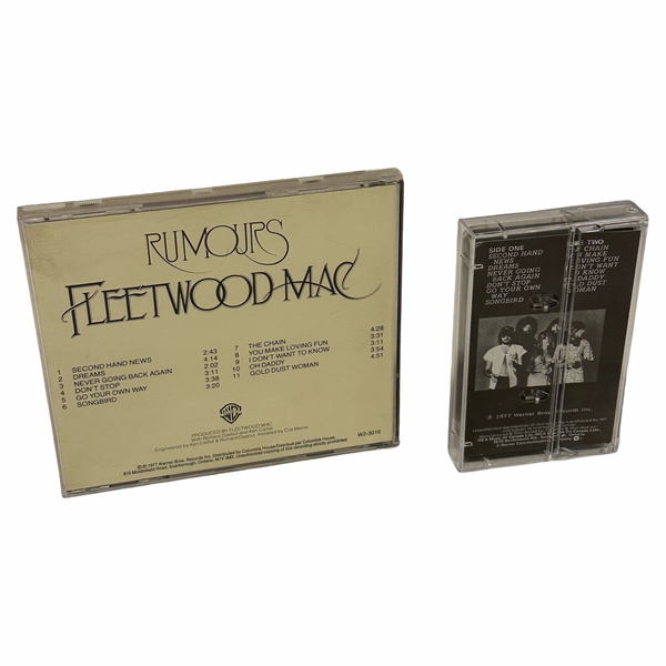 •FLEETWOOD MAC - RUMORS• ~1977 OG CANADIAN REPRESSINGS~ (CD & CASSETTE TAPE)