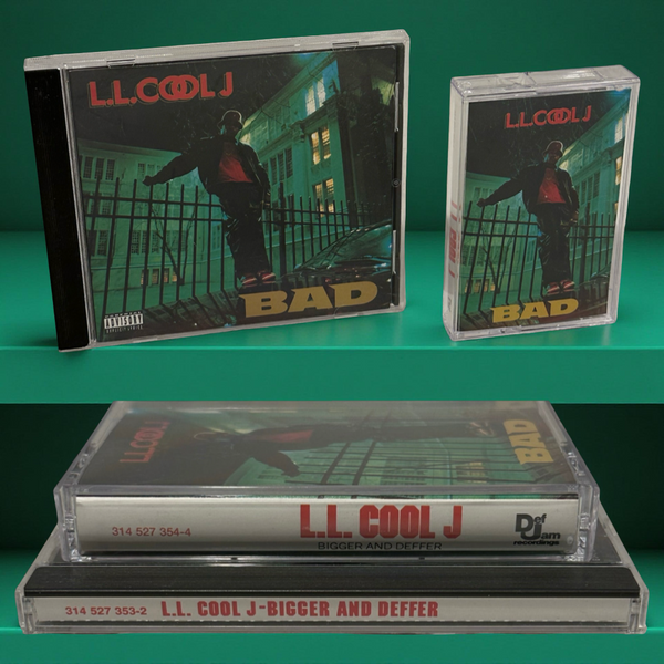 •L.L. COOL J ~ BAD• ~1987 OG PRESSINGS~ (CD & CASSETTE TAPE)