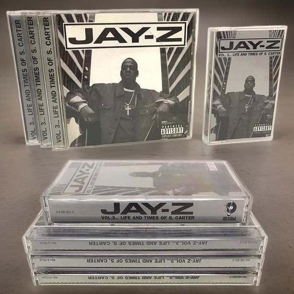 •JAY-Z - VOL 3… LIFE AND TIMES OF S. CARTER• (1999) (CASSETTE & CD AVAILABLE) (ORIGINAL PRESSINGS)