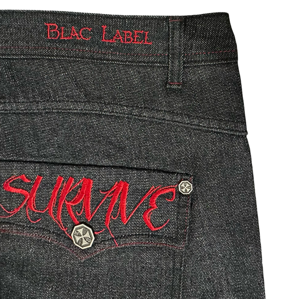*Black Label Denim Jeans* (42” Waist 32” Inseam)
