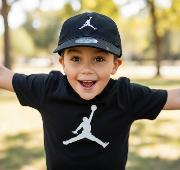 *AIR JORDAN* ~soft shell youth hat~ (adjustable strap)