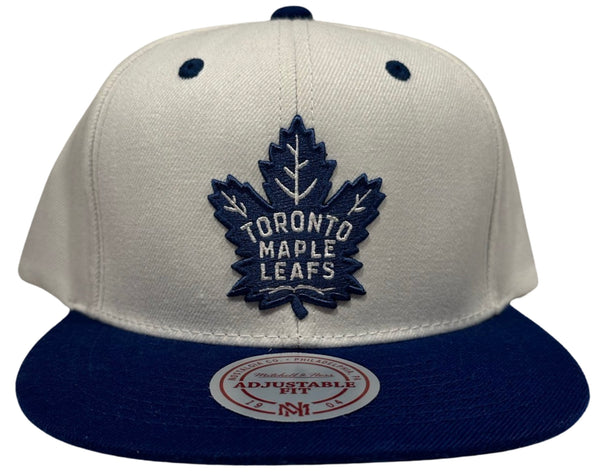 *Toronto Maple Leafs* snapback hats by Mitchell & Ness