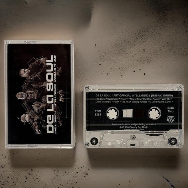 •DE LA SOUL ~ ART OFFICIAL INTELLIGENCE ///: MOSAIC THUMP• ~2000 OG PRESSING~ (CASSETTE TAPE) (2)