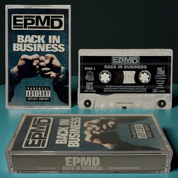 •EPMD - BACK IN BUSINESS• ~1997 OG CANADIAN PRESSING~ (CASSETTE TAPE)