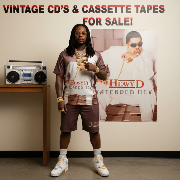 •HEAVY D - WATERBED HEV• ~1997 OG CANADIAN PRESSINGS~ (CD & CASSETTE TAPE)