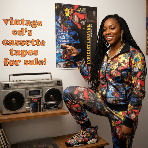 •LYRICIST LOUNGE - VOLUME ONE• ~1997 OG PRESSING~ (DOUBLE CASSETTE TAPE)