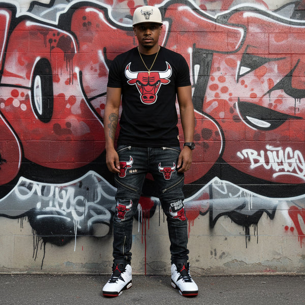 *Chicago Bulls* ~Original Fit SnapBack Hats by Mitchell & Ness~