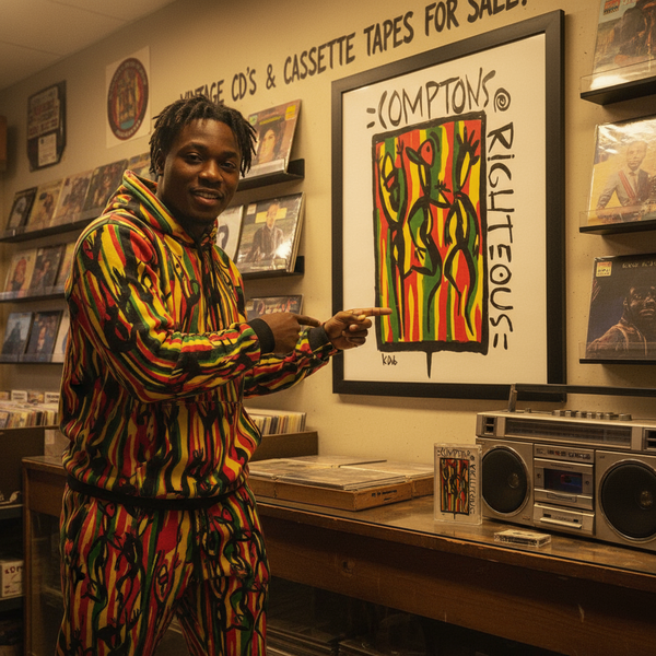 •COMPTONS RIGHTEOUS - COMPTONS RIGHTEOUS• ~1992 OG PRESS~ (SEALED) (CASSETTE TAPE)