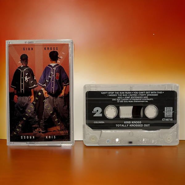•KRIS KROSS ~ TOTALLY KROSSED OUT• ~1992 OG PRESSING~ (CASSETTE TAPE) (2)