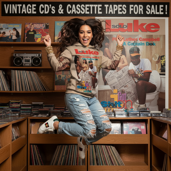 •LUKE - I GOT SHIT ON MY MIND• ~1992 OG PRESSING~ (CASSETTE TAPE)