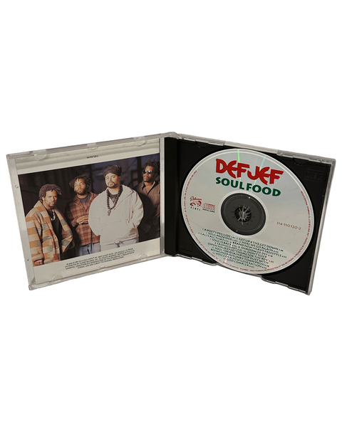 •DEF JEF - SOUL FOOD• ~1991 OG PRESSINGS~ (CD & CASSETTE TAPE)