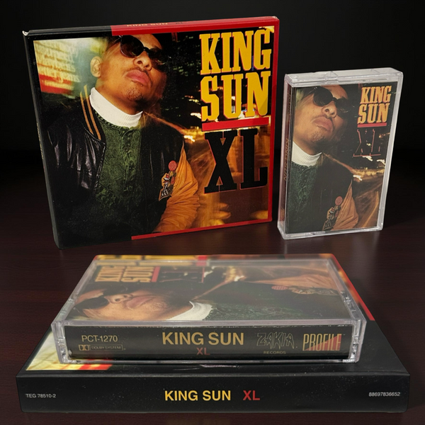•KING SUN - XL• ~1989 / 2011 OG PRESSING & REPRESSING~ (CD & CASSETTE TAPE)