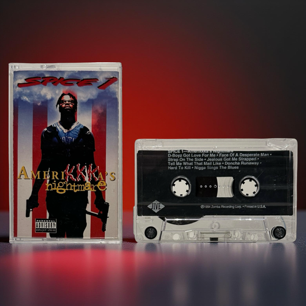 •SPICE 1 - AMERIKKKA’S NIGHTMARE• ~1994 OG PRESSING~ (CASSETTE TAPE)