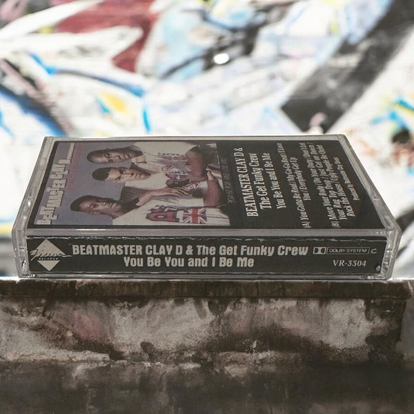 •BEATMASTER CLAY D & THE GET FUNKY CREW - YOU BE YOU AND I BE ME• ~1988 OG PRESSING~ (CASSETTE TAPE)