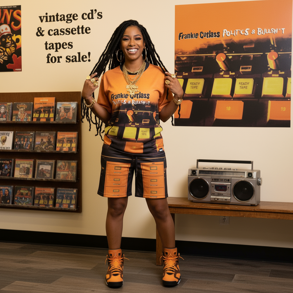 •FRANKIE CUTLASS - POLITICS & BULLSHIT• ~1997 OG PRESSINGS~ (CD & CASSETTE TAPE)