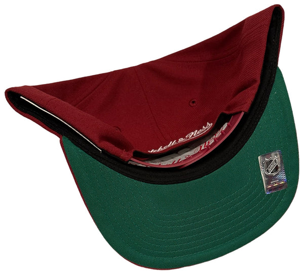 *Colorado Avalanche* snapback hats by Mitchell & Ness